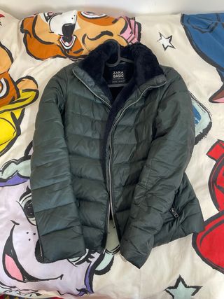 Chaqueta Zara Verde Talla M