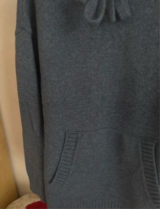 Jersey Zara oversize punto con lazada