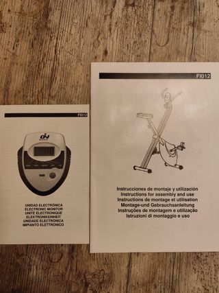 Bicicleta Estática Plegable ION Fitness Tron