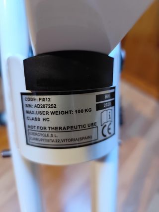 Bicicleta Estática Plegable ION Fitness Tron