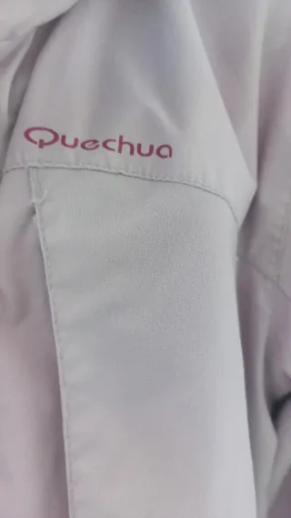 Cortavientos rosa claro impermeable Talla XS