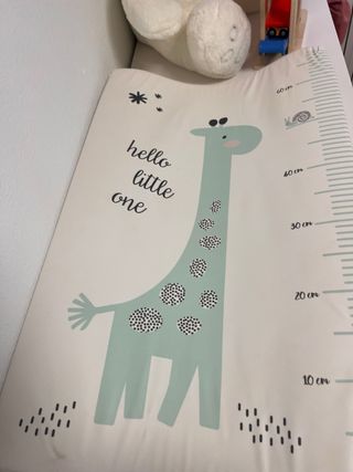 Colchón cambiador bebé