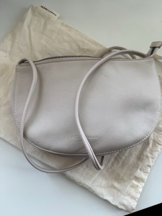 Bolso bandolera beige