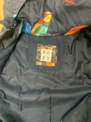 Chaqueta Roxy Azul y Multicolor