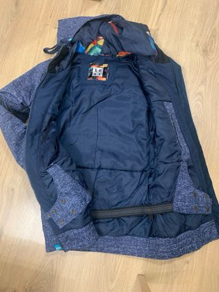 Chaqueta Roxy Azul y Multicolor