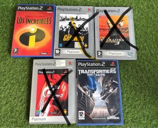 Juegos de la play station 2