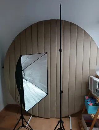 Set 2 Lamparas Estudio Fotografia