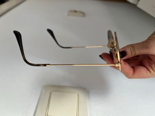 Funda Gafas Ray-Ban Negra y Dorada