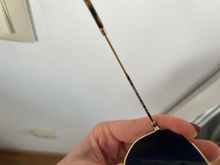 Funda Gafas Ray-Ban Negra y Dorada