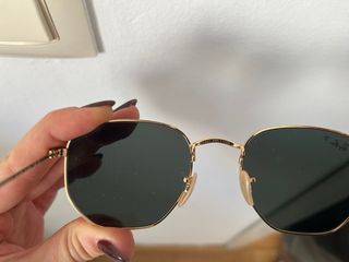 Funda Gafas Ray-Ban Negra y Dorada