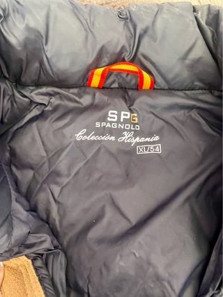 Chaleco acolchado Spagnolo azul