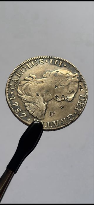 8 reales 1787 (MBC-) Mexico Carlos III