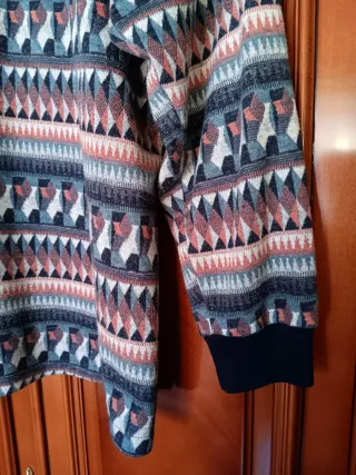 Sudadera chica estampada