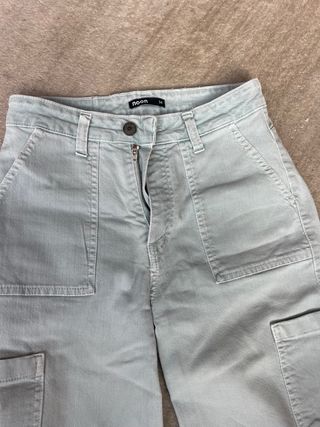 Vaqueros Noon Talla 34 azul verdoso claro