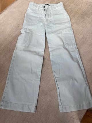 Vaqueros Noon Talla 34 azul verdoso claro