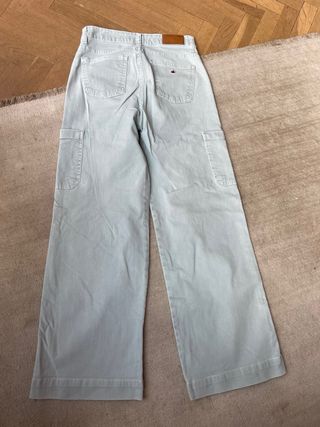 Vaqueros Noon Talla 34 azul verdoso claro