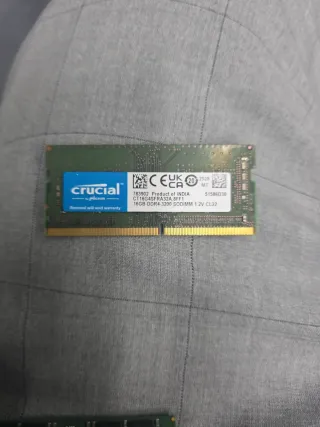 Crucial 16GB DDR4 3200 SODIMM RAM portátil