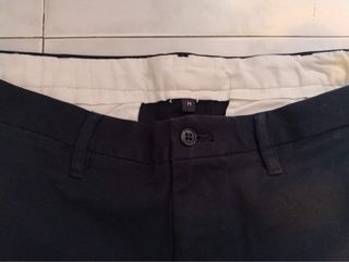 Pack 2 Pantalones Formales Negros Talla M