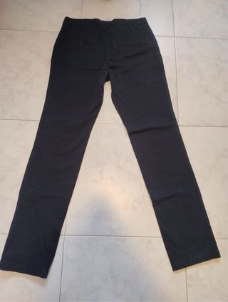 Pack 2 Pantalones Formales Negros Talla M