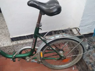 Bicicleta Paseo Vintage Verde