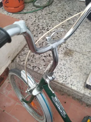 Bicicleta Paseo Vintage Verde