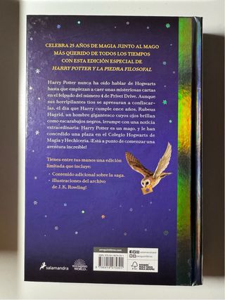Harry Potter y la piedra filosofal (edición esp...