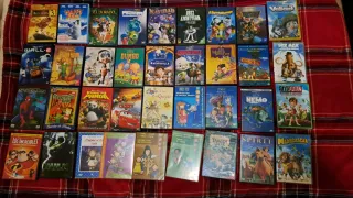 Lote Películas DVD Disney y Más