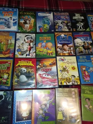 Lote Películas DVD Disney y Más