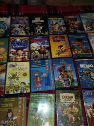 Lote Películas DVD Disney y Más