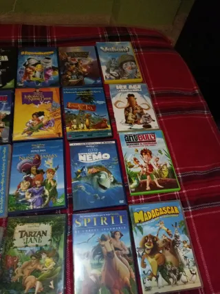 Lote Películas DVD Disney y Más