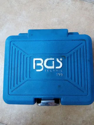 BGS Set 6 adaptadores mecánica BGS 1/4">1/2"