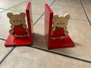 Sujetalibros infantiles de ositos (2 unidades)