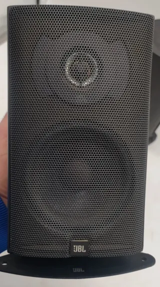 Coppia Casse Acustiche Audio JBL Sat10 Nere