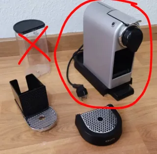 Cafetera Nespresso Krups averiada