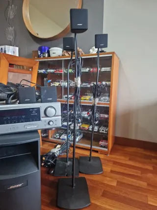 Home Cinema Denon + Altavoces Bose + Soportes