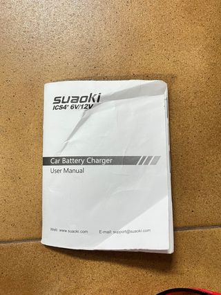 Cargador Batería Coche SUOAKI