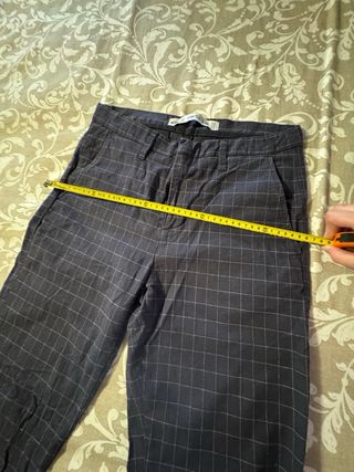 Pantalón de vestir a cuadros