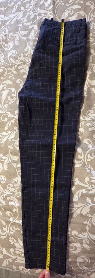 Pantalón de vestir a cuadros