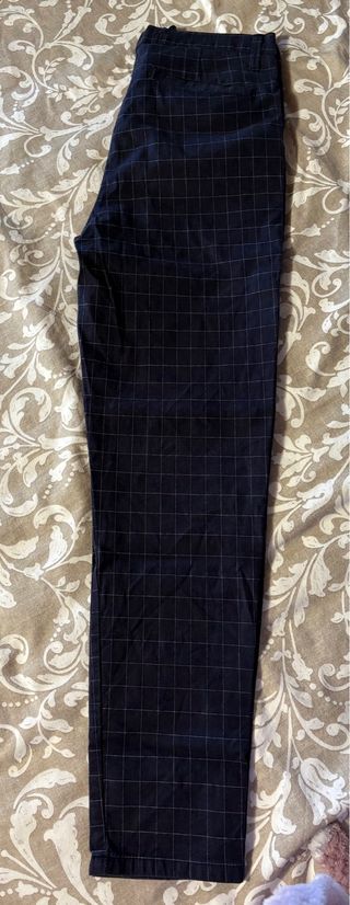 Pantalón de vestir a cuadros