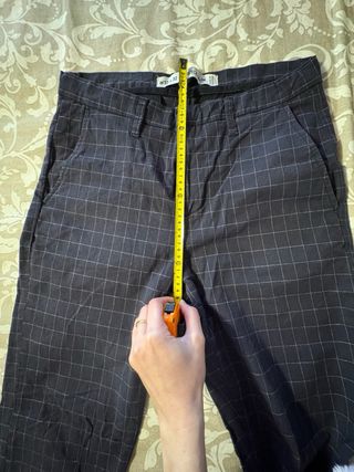 Pantalón de vestir a cuadros