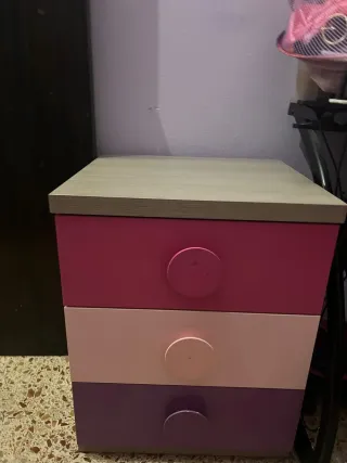 Mesita juvenil 3 cajones