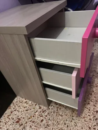 Mesita juvenil 3 cajones