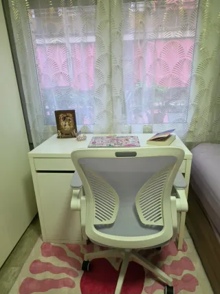 Escritorio blanco Ikea Micke