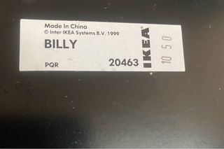 Sujetalibros metálico letra B