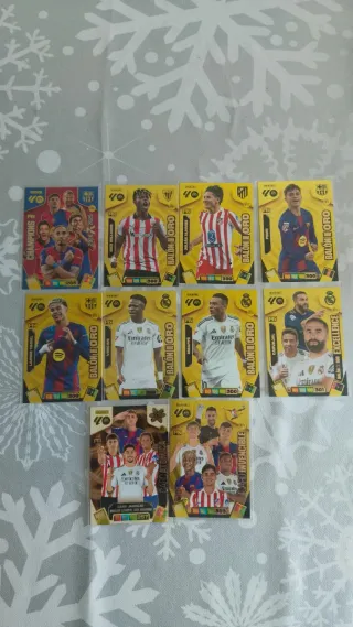 Lote balones de oro de Adrenalyn 2025-2026