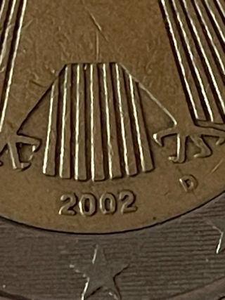 Monedas de 2 Euros Alemania 2002 Cecas A,D,F,G,J