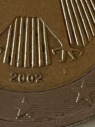 Monedas de 2 Euros Alemania 2002 Cecas A,D,F,G,J