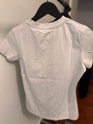 Camiseta Calvin Klein Jeans Rosa Mujer