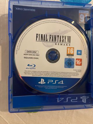 Juego PS4 Final Fantasy VII Remake RPG