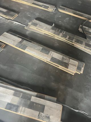 Tarima flotante para 150 m2